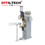 industrial top cap welder for making filter cage for dust collector