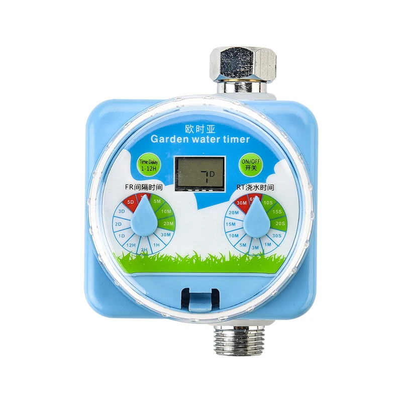 intelligent controller energy-saving and convenient two-way control water volume adjustable water timer with Rain Sensor