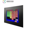 IR touch 19&#39;&#39; metal bezel pot o gold touch screen monitor with vga/rs232 input from IGEECOO