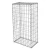 Import ISO CE certificate Garden welded gabion retaining wall/Welded gabion stone cage box from China