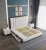 Import Italian Style King Size Beds Microfiber Leather Bedroom Bed Stainless Steel Insert Home Bed Best Price from China