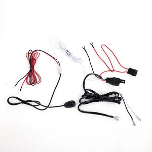 JiHe manufacturer Auto led light Bar Wire Harness Kit 12V 40AMP