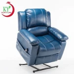 JKY Furniture Elderly Leather Power Electric Lift Recliner Hospital Chair For Disabled