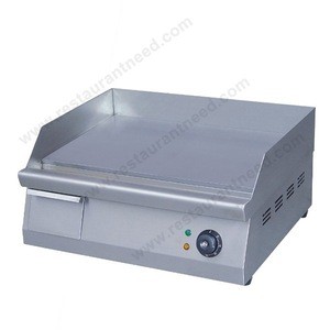 K047 High Efficiency BBQ Electric Griddle Plate Kitchen Equipment Hamburger Griddle