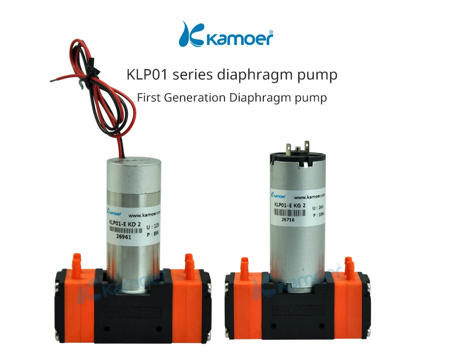 Kamoer KLP02 Double head pump 12V dc diaphragm pump 24V printing machine diaphragm pump good price