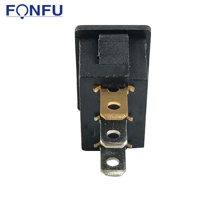KCD1 On-Off 3Pin Boat Car Rocker Switch 250V Red  for table lamp and other electrical appliance
