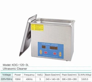 KDC-120-3L Dental Digital Ultrasonic Cleaner