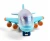 Import kids educational set battery operated electric plane toy with 4 functions from China