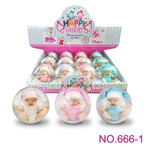 kids toy 2018 Russias hottest high quality vinyl baby sleeping  doll with egg