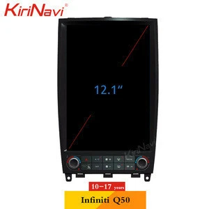 Kirinavi Tesla Style 12.1&#39;&#39; Android 7.1 android wifi gps navigation for Infiniti Q50 Q50L EX25 EX35 2010-car radio