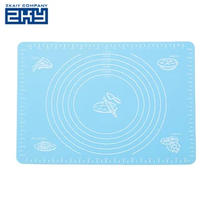 Kitchen Baking Non Stick Silicone Pastry Mat With Measurement