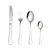 Import Knife Spoon Fork Set 24 pcs Stainless Steel Cutlery Set and Flatware Set with Gift Box from China