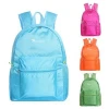 Korean design waterproof sports outdoor backpack foldable shoulders storage bag for hiking