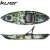 KUER 2.75m Malibu plastic kayak big lun pictures boat for 2018 new mini speed boats sale