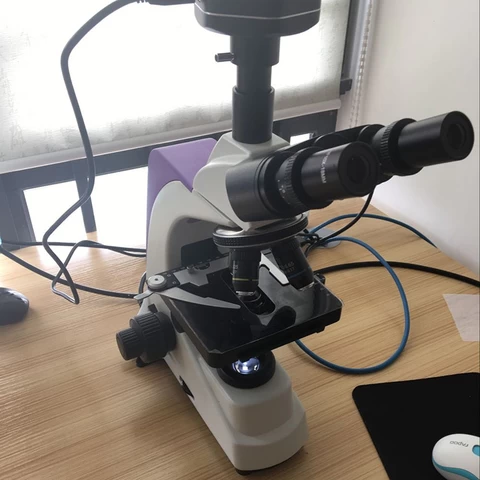 Laboratory Trinocular Educational Video Digital Biological Microscope