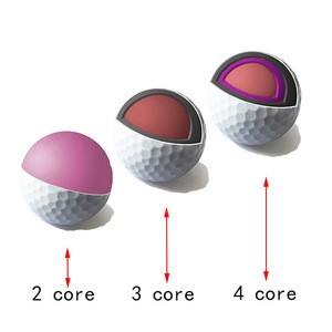 LANTOOZI 1 2 3 4  core USGA conforming Custom Urethane Soft Tournament Golf Ball