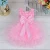 Import Latest frock design baby dress multi-color cute baby girls layered dresses for party wedding waer from China
