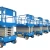 Import Leased DC Electric Motor Drive Self Propelled Scissor Lift 450kg from China