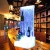 LED Illuminated Bar Furniture LED Light Luminous Mini Wine Cabinet