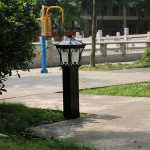 LED Light Source Solar Lawn Lights Garden Decoration Lamp for park and square use