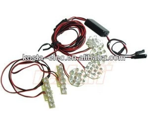 LED Lights System for 1/5 1/8 on Road Off-Road RC Car