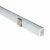 Import length customized cabinet lighting extrusion aluminum profile for led strips from China