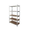 Light duty 5 tier iron storage rack metal shelves for home storage