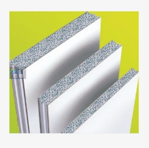 Lightweight Heat Insulation Sound Proof Waterproof Fire Rated  cement sandwich panel for prefab houses