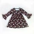 Import Little girl dresses pizza printed baby dress kids clothing young girls cotton frock designs from China