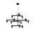 Import Living room chandelier Nordic post-modern designer simple metal staircase villa pendant lamps from China