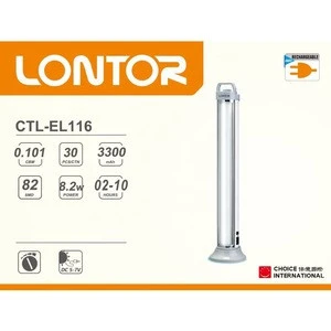 LONTOR hot sale multi functional rechargeable emergency light         EL116