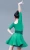Import Lotus Leaf Green Ice Silk Stretch Sleeve/Sleeveless Childrens Latin Dance Skirt, Practice Show Dance Skirt. from China