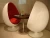 Lounge living room egg chair / Oval egg pod chair with speakers