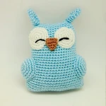 lovely wool owl crochet diy kit