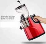 low speed Large Wide Mouth Feeding inlet Whole Apple orange Slow Juicer Soya-bean tofu Vegetable Juice Extractor Squeezer