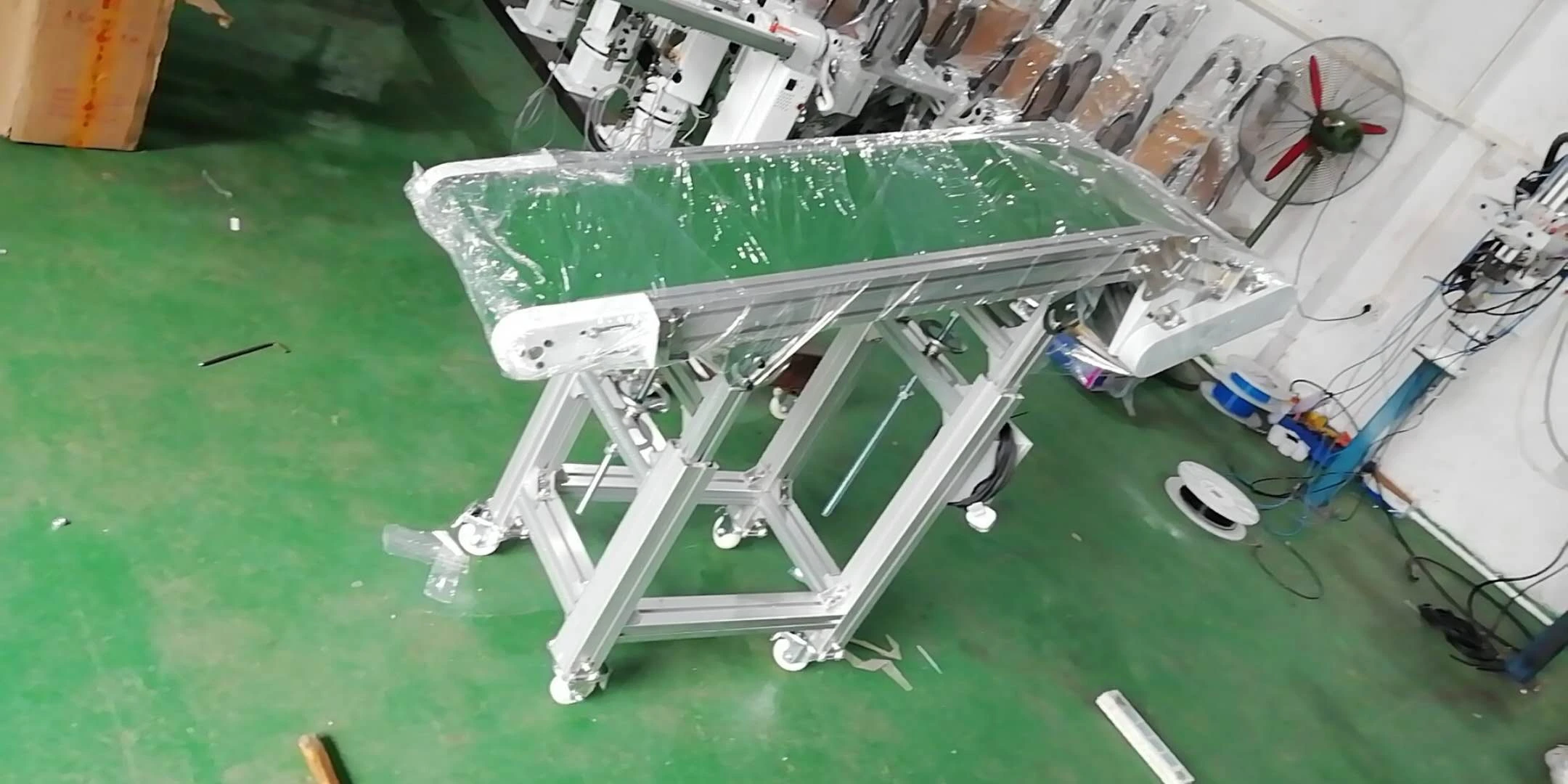lowest price Factory custom industrial belt conveyer/belt conveyor for plastic industry/conveyor hot sale