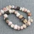 Import LS-A706 high quality pink opal beads faceted gemstone loose beads natural stone beads strands for jewelry making from China