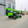 LTMG aerial work platform boom lift machine 18m electric telescopic boom lift  with lead acid battery