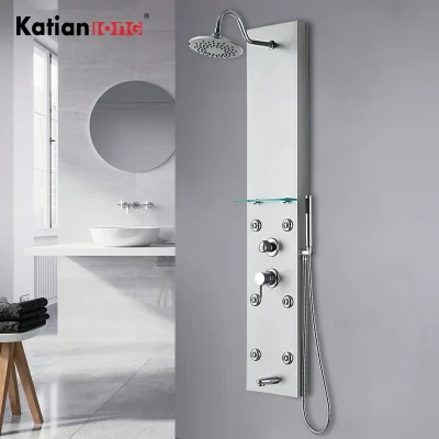 Luxury Bathroom Surface Shower Panel Shower Set