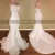 Import Luxury Mermaid Wedding DressesTrumpet V-neck Sleeveless African Bridal Gowns Elegant White Sequin Beach Wedding Gowns from China