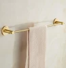 Luxury Solid Brass Single Towel Bars Antique Bar Towel For Bathroom Hardware