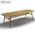 Import Luxury teak outdoor teak dining table set garden furniture solid wood dining table from China