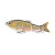 Import LVDE Attractive 11.5cm 27g Holographic Painting Jointed Baby Bull Shad Fish Lures, Jointed Sea Bass Fishing Lures from China
