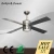 Import Made in China 48 Inch modern orient national remote control decorative big AC electric remote control ceiling fan with light from China