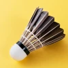 Made In China Superior Quality Durable Black Goose Feather Badminton Shuttlecocks
