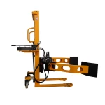 Manual Walking Hydraulic Lifting Paper Roll Clamp Handling Equipment
