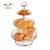 Import Manufactory Direct Sale Party Cake Tools Rose Gold Metal Beaded Iron Metal Party Mini Cake Cupcake Stand from China