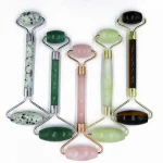 Manufacturer OEM ODM 100% Natural stone skin AntiAging lift Facial beauty massage jade roller for face
