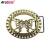 Import Manufacturer Wholesale plated titanium buckles safety hook and loop belt buckle from China