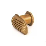 Marine Hardware Solid Brass 2 1/2 Inch ID Boat Water Intake Strainer Scoop Thru Hull w/ Nut